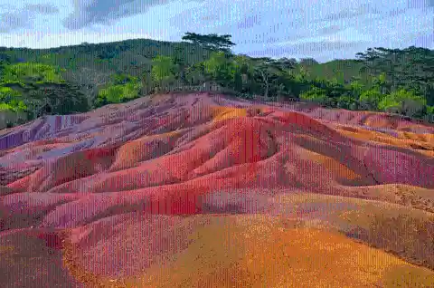 #15. Seven Coloured Earths In Chamarel, Mauritius
