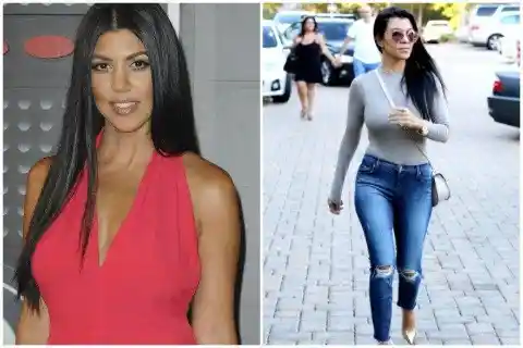 #29. Kourtney Kardashian - 35 Pounds