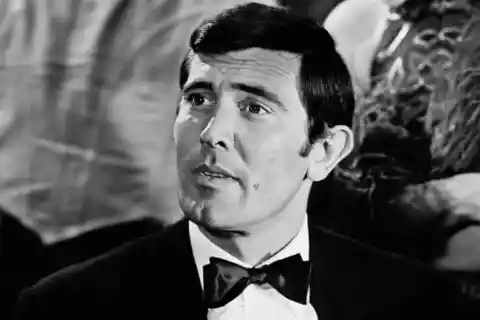 #1. George Lazenby Said He Had Acted Before