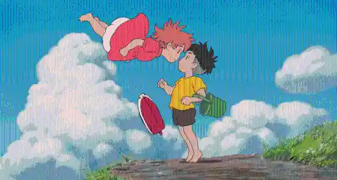#4. Ponyo On The Cliff By The Sea