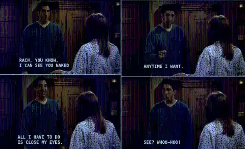 #16. The One Where Ross Makes Creepy Comments About Always Picturing Rachel Naked