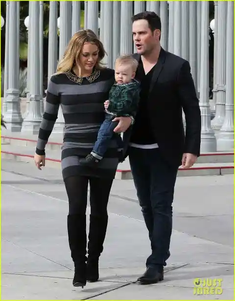 #14. Hillary Duff And Mike Comrie