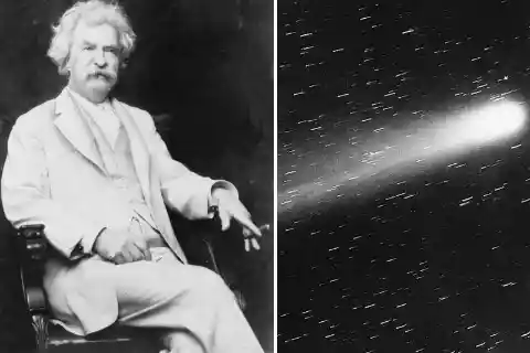 Mark Twain And Halley's Comet