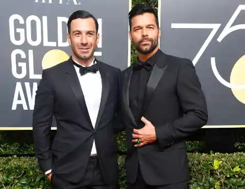 #4. Ricky Martin And Jwan Yosef