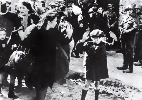 Jewish Boy Surrenders in Warsaw
