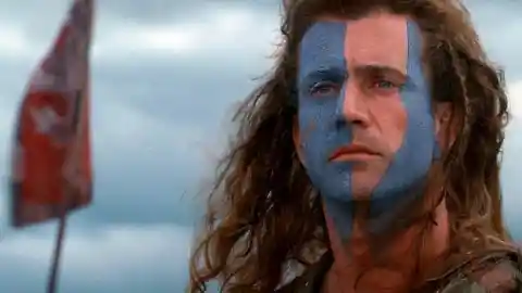 #3. Mel Gibson In&nbsp;<em>Braveheart</em>