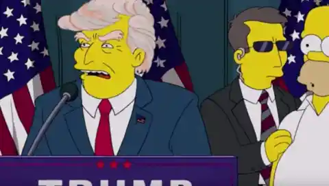 #22. The Simpsons Predicts Trump&rsquo;s Presidency