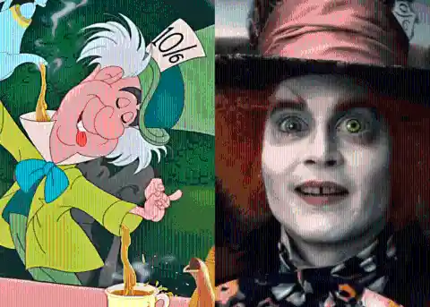 #8. Johnny Depp As The Mad Hatter