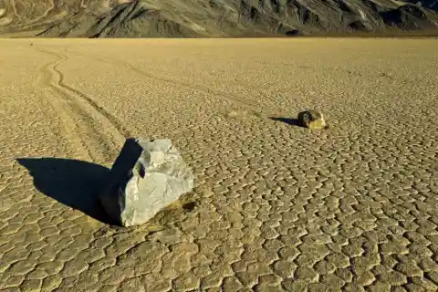 #24. The Sailing Stones In Death Valley
