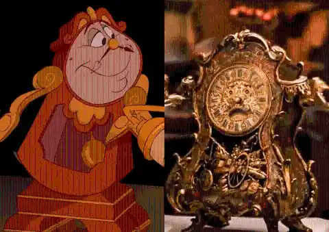 #15. Ian McKellen As Cogsworth