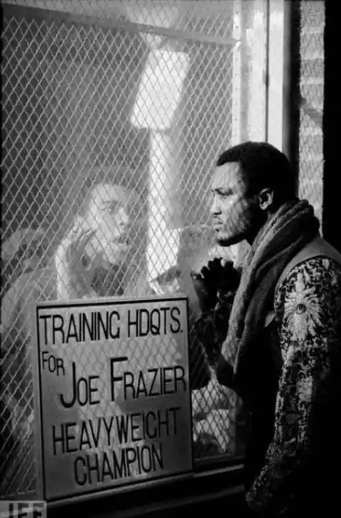 Muhammad Ali And Joe Frazier, 1971