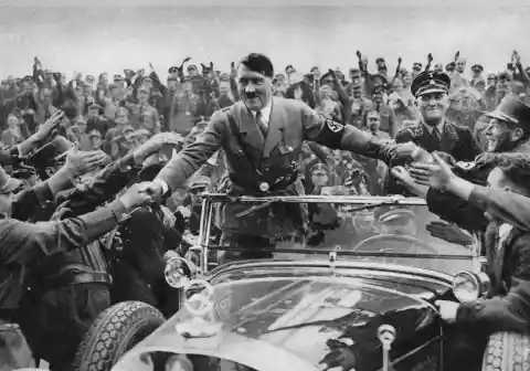 1933: Hitler In Crowd