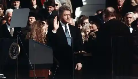 1993: Clinton Takes The Oath Of Office