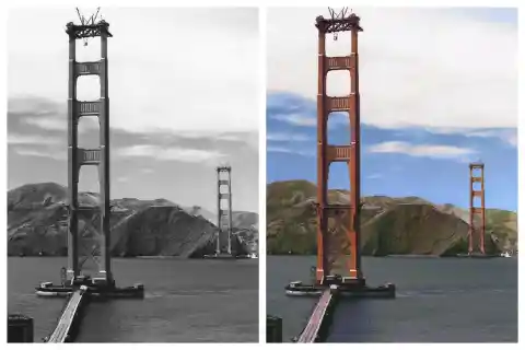 Construction of the Golden Gate Bridge, 1935
