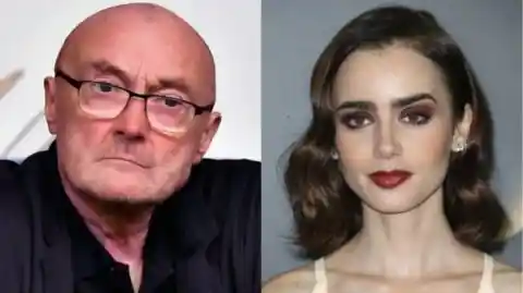 #11. Phil Collins &amp; Lily Collins