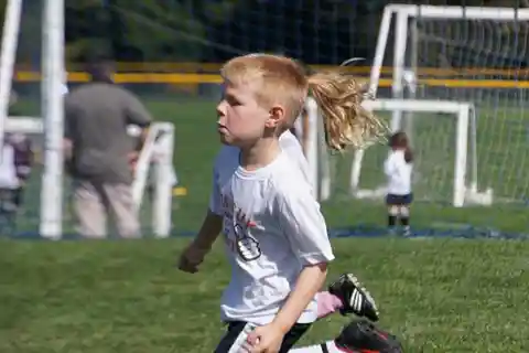 Unconventional Ponytail