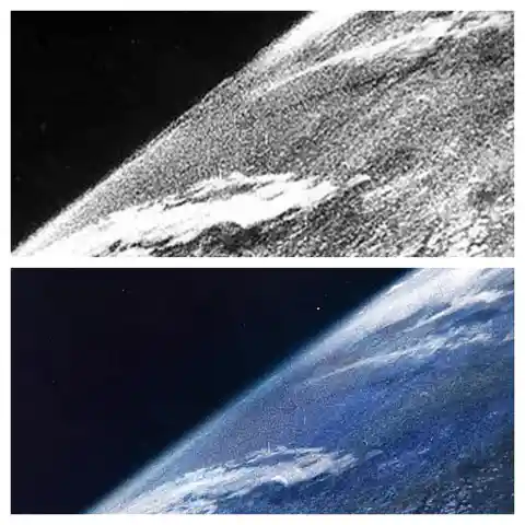 First Photo From Space, 1946